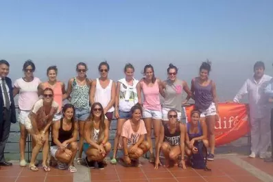 Las Leonas fueron a San Javier