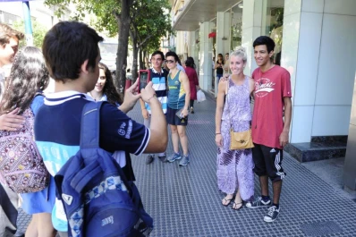 Una mañana más agitada que lo usual en el Sheraton