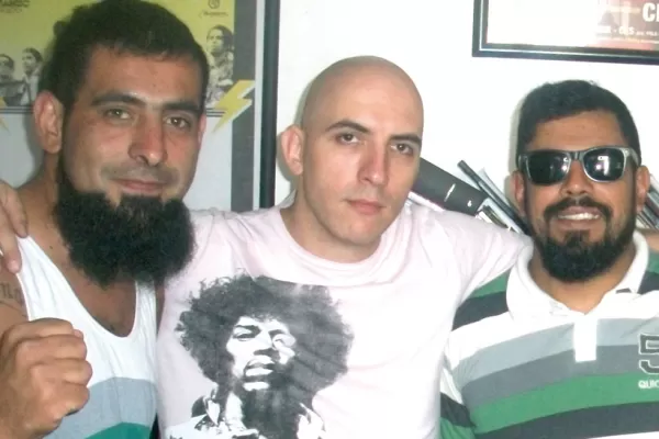 De Bella Vista al estudio del guitarrista del Indio Solari