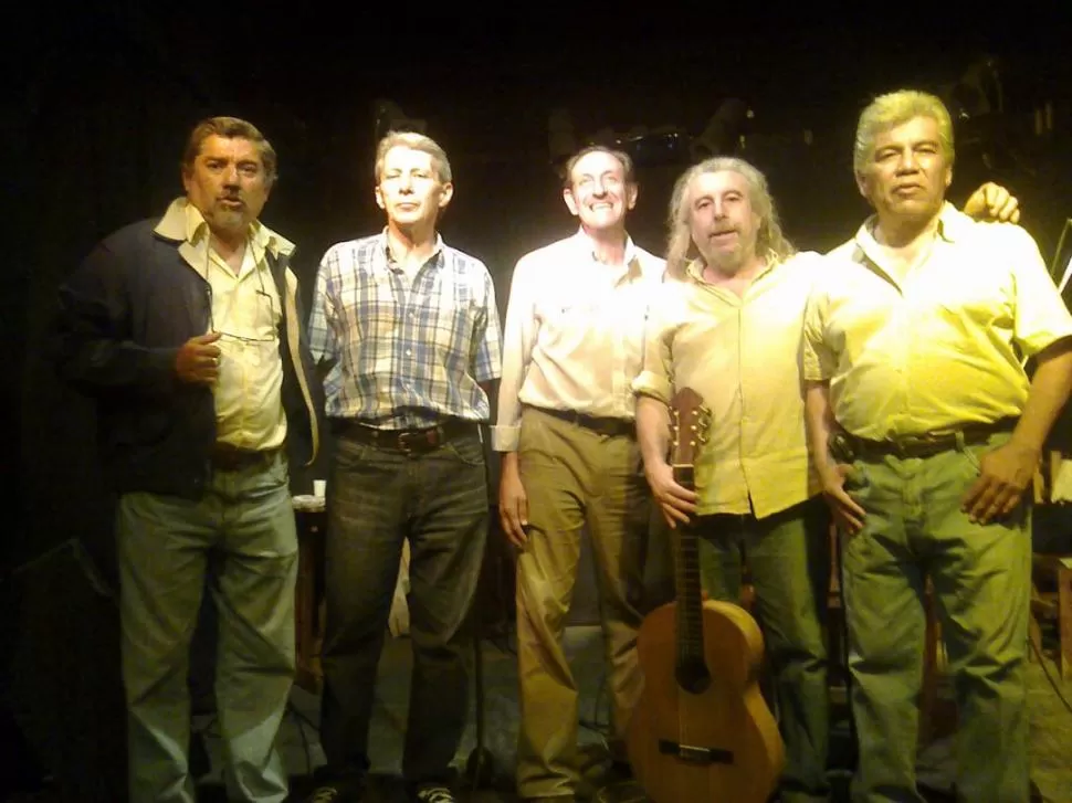 AHORA. Con varias canas en sus cabezas, los músicos vuelven a tocar juntos.  