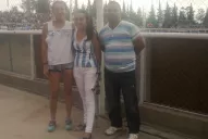 La doble fractura de fémur no la detuvo