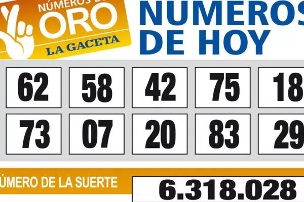 Los Números de Oro de LA GACETA