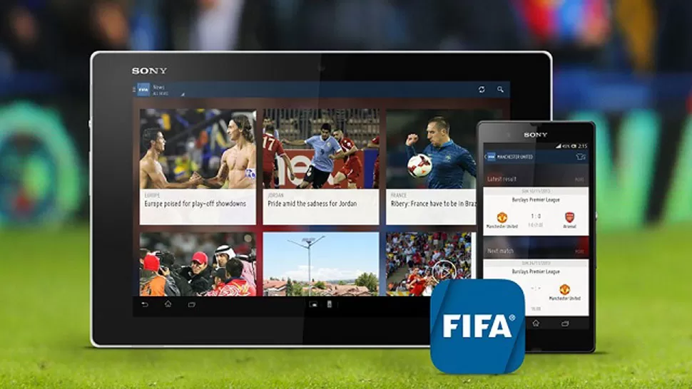 NOVEDOSA. La aplicación de la FIFA para el Mundial Brasil 2014. FOTO TOMADA DE UNOCERO.COM