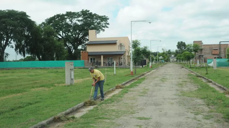 NUEVO CONCEPTO. Calles poco transitadas es un atractivo del country.