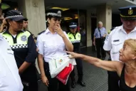 Incidentes en el centro con la Policía