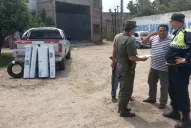 Recuperan aires acondicionados en casas de saqueadores