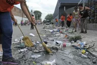 Después de los saqueos, la solidaridad de los tucumanos