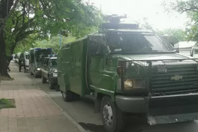 La Gendarmería se desplegó en La Banda del Río Salí