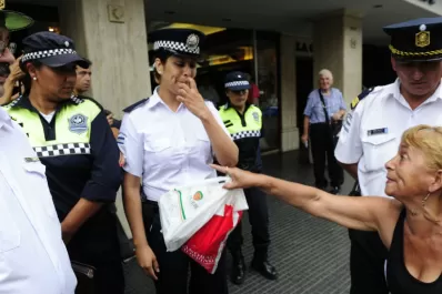 Incidentes en el centro con la Policía