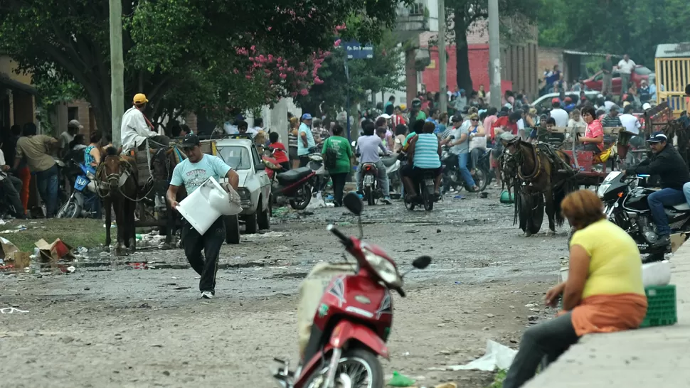 SAQUEO. Así atacaron el Chango Más de La Banda del Río Salí. LA GACETA / FOTO DE FRANCO VERA