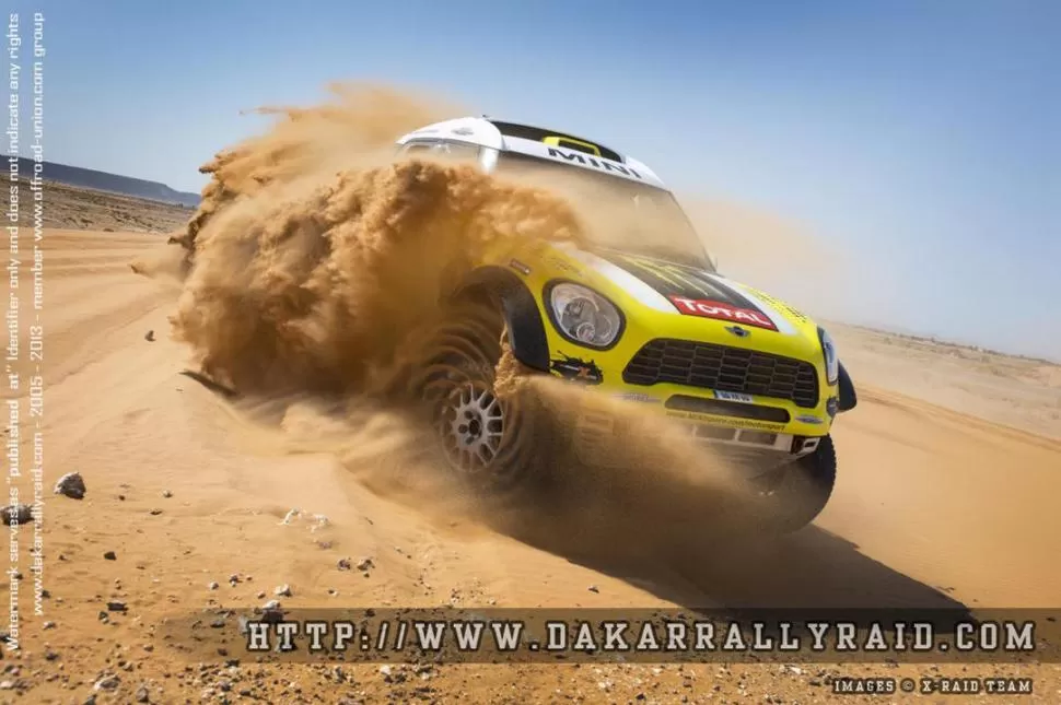 EL RIVAL A VENCER. El equipo X-Raid tendrá una formación poderosa, con apellidos ilustres: Peterhansel, Al Attiyah, Roma y Holowczyc. Tendrán duros rivales, sobre todo de Toyota, Ford y los buggies. 