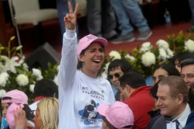 Sarita Alperovich pidió la paz en Tucumán