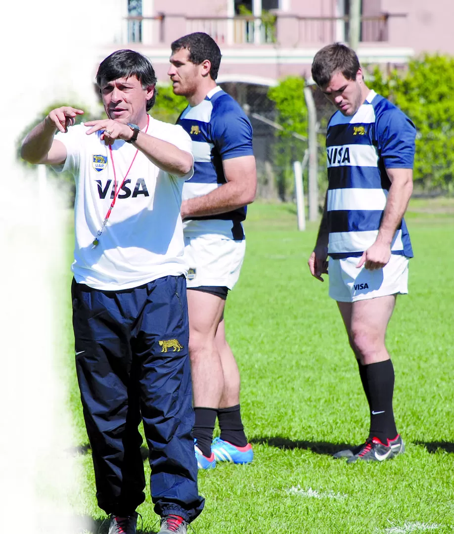 LAS RIENDAS EN SU MANO. El respaldo de la UAR le permitirá a Hourcade trabajar con más tranquilidad en Los Pumas, que deben recuperar la identidad antes del Mundial. 