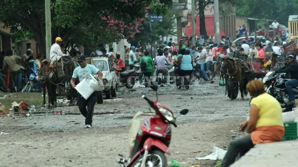 SAQUEO. Así atacaron el Chango Más de La Banda del Río Salí. LA GACETA / FOTO DE FRANCO VERA
