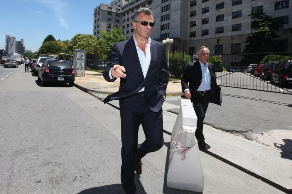 TESTIMONIO. Bianco, ex directivo de Telefé, reconoció haber facilitado que Ciccone llegara al vicepresidente. foto gentileza del diario la nación