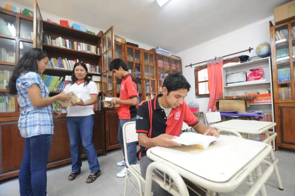 UN FUTURO MEJOR. Los alumnos saben que estudiando llegarán lejos.  