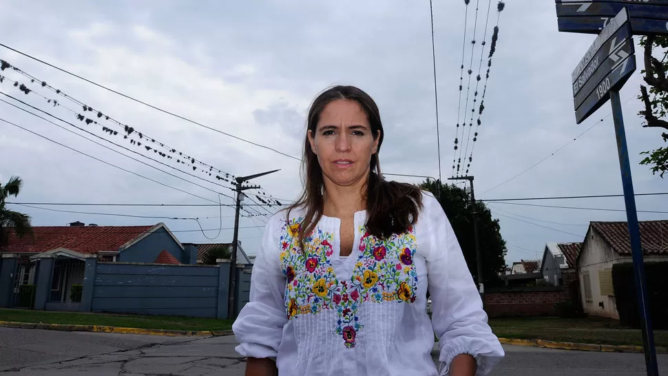 COMO UNA PELICULA DE TERROR. María José nunca imaginó que iba a vivir algo así.  la gaceta / foto de analía jaramillo