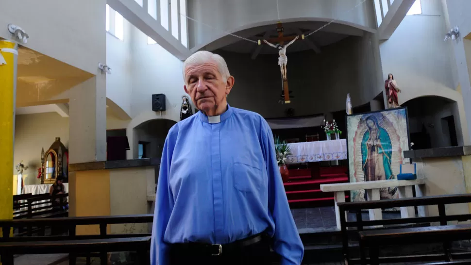 BANDA DEL RÍO SALÍ. “Lo de estos días no es paz, sino una calma momentánea”, se angustia el párroco de la Iglesia Cristo Rey. la gaceta / foto de analía jaramillo