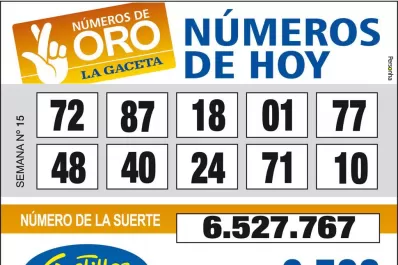 Los Números de Oro de LA GACETA