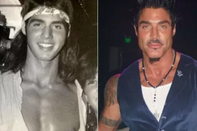 Las fotos nunca vistas de Ricardo Fort antes de sus cirugías