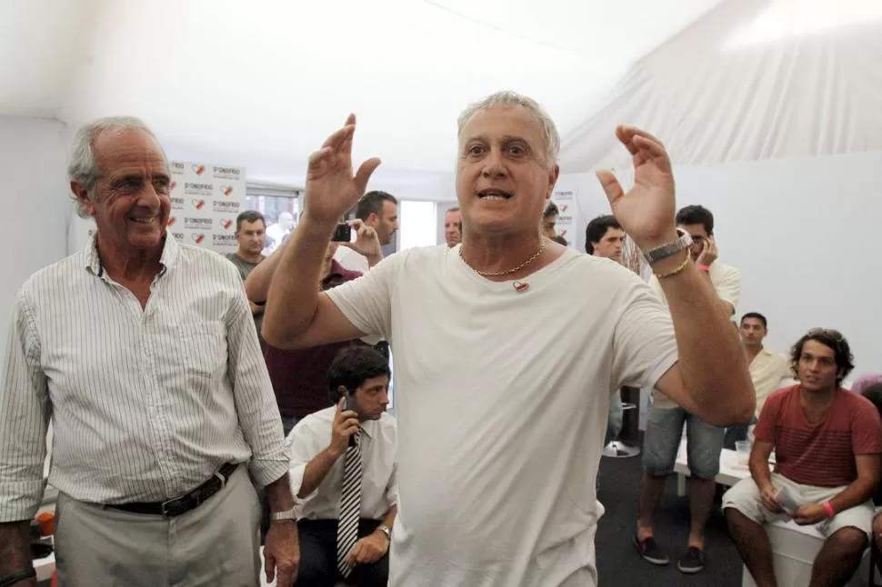 LLEGÓ, D’Onofrio fue un cómodo ganador en las elecciones. 