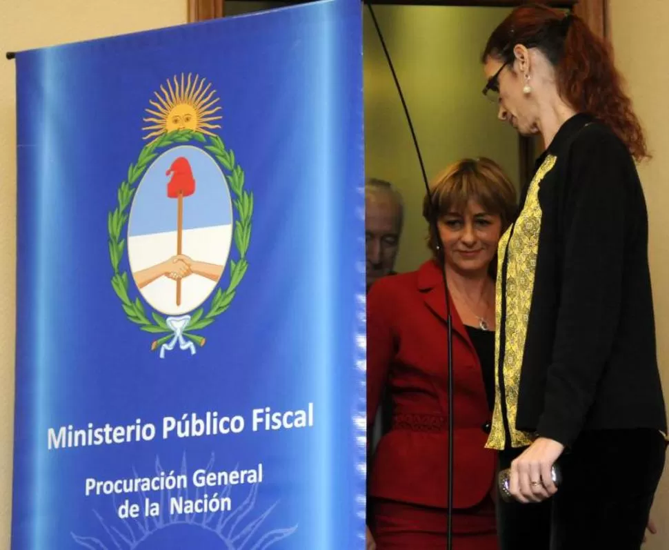 EN LA MIRA. La procuradora General de la Nación, Gis Carbó, quedó ahora en el centro de la escena política. dyn (archivo)
