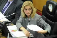 Silvia Elías asumió como senadora en reemplazo de Cano