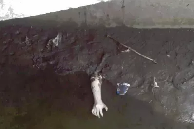 Encuentran un brazo en un canal de desagüe de Lules