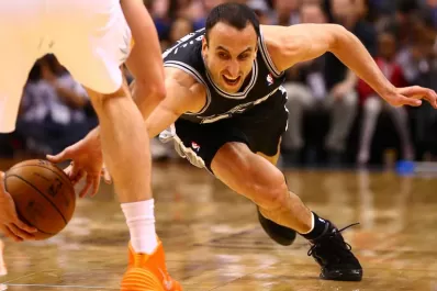 Manu Ginóbili brilló en otro triunfo de los Spurs