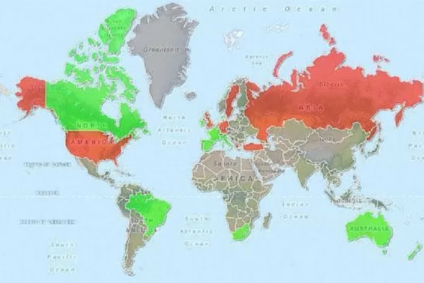 Argentina no figura entre los países que mejores amantes hombres posee