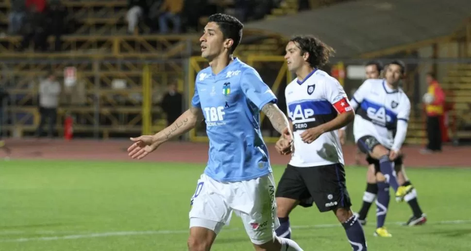 UN AÑO INOLVIDABLE. Pablo Hernández fue figura en O’Higgins, equipo con el que se consagró campeón en Chile. 