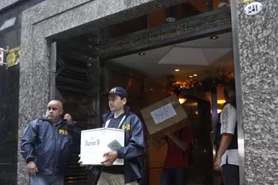 Allanaron las oficinas de Lázaro Báez en el microcentro porteño