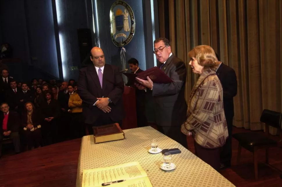 COMO AYER. Saab y Cerisola habían formado parte de un mismo espacio político hasta agosto de 2009; ahora vuelven a aliarse, en época preelectoral. la gaceta / foto de juan pablo sanchez noli (archivo)