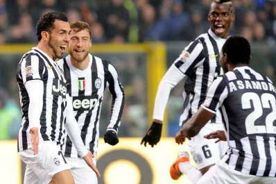 Con gol de Tevez, Juventus cerró puntero el año
