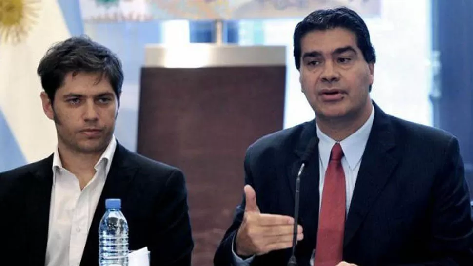 DIALOGO TRIPARTITO. Kicillof y Capitanich anunciaron medidas para impulsar la competitividad de las empresas. TELAM