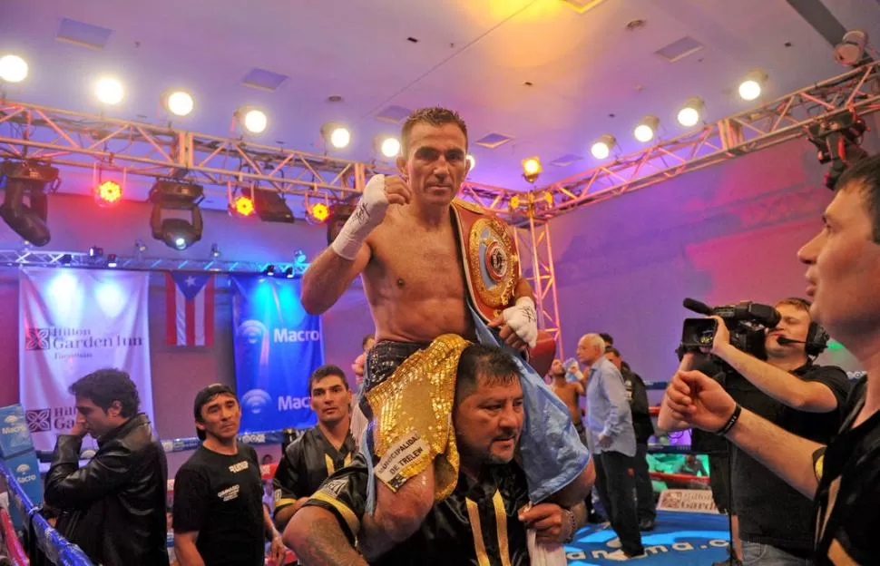 EXITOSO. Aunque los años pasan, Narváez no muestra desgaste y es el campeón.  