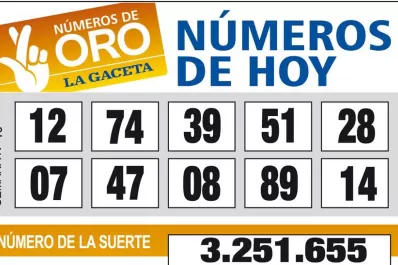 Los Números de Oro de LA GACETA