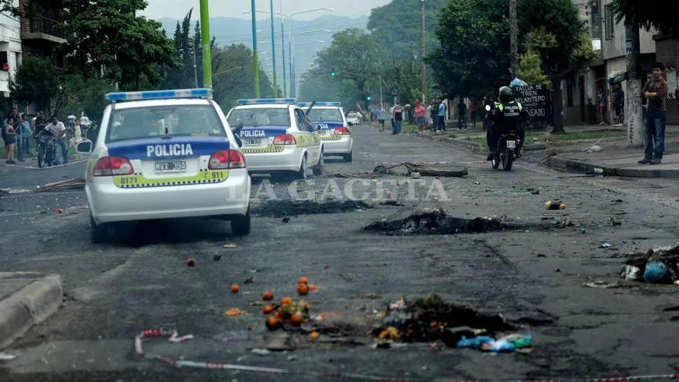 Acusado de ser saqueador, un policía fue detenido