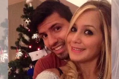 Kun Agüero y la Princesita, juntos en Navidad