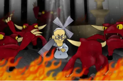 Dos cordobeses hicieron un videojuego del Papa