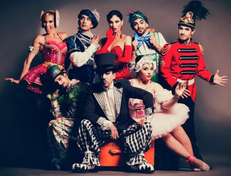 RECUERDO Y HOMENAJE. En Divain, Aníbal Pachano trae al presente a los payasos que lo marcaron. ratingcero.com 