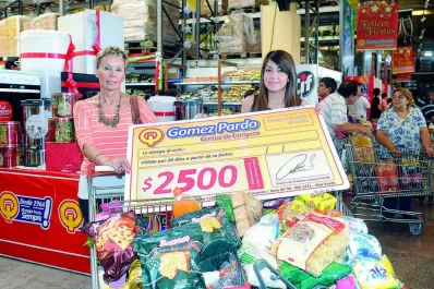 Adquirió alimentos en Gómez Pardo