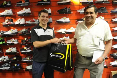 Compró calzado para su familia en Sportsman