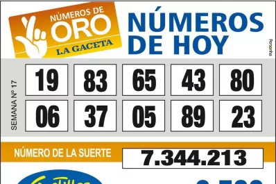 Los Números de Oro de LA GACETA