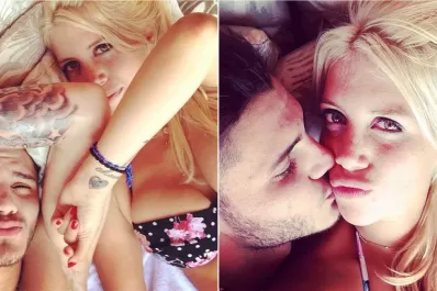 El álbum de fotos de la luna de miel de Wanda Nara y Mauro Icardi
