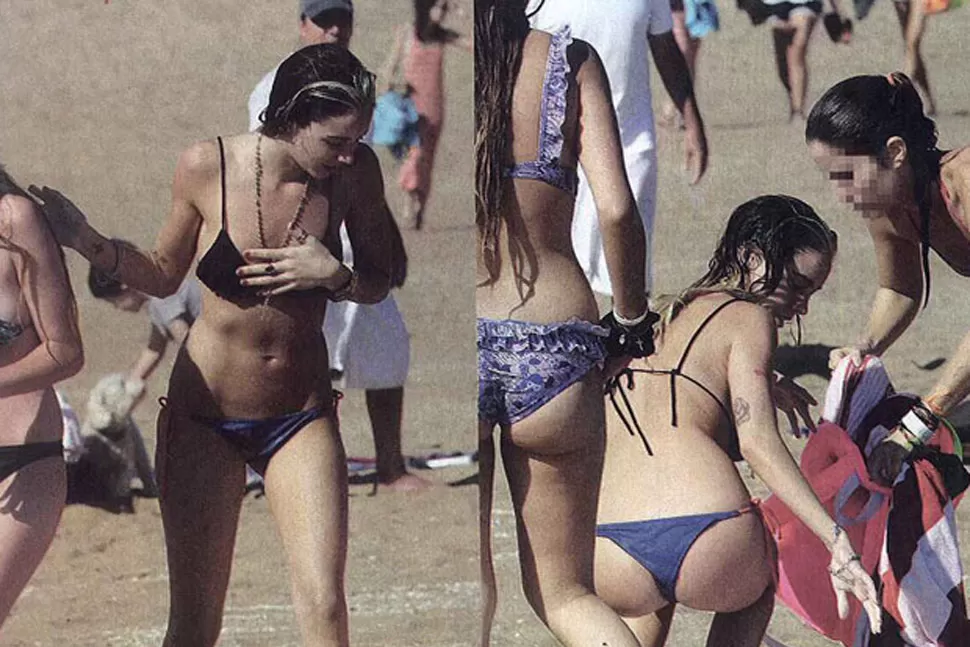 La nieta de Susana Giménez atrae las miradas y las cámaras en la playa