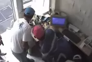 Un video registró un asalto a una estación de servicio de Bella Vista