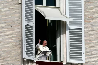 El Papa dio su primera misa de 2014