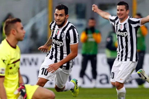 Eligen a Tevez como el mejor jugador de Italia