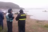 Sigue la búsqueda del pescador que se habría ahogado en el dique La Angostura